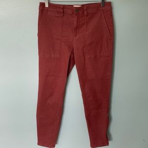 Sanctuary Standard Surplus Trending Utility Pants with Zippered Hems